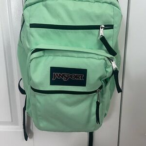 JanSport Light Green Backpack
